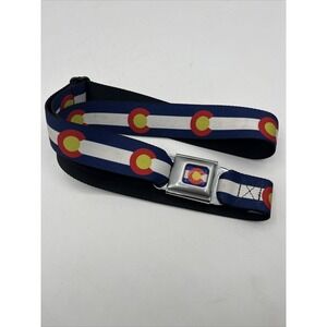 Buckle Down Colorado Seat Belt Belt One Size